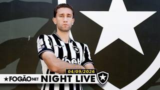 NIGHT LIVE: BOTAFOGO ANUNCIA CONTRATAÇÃO DE ARTHUR CHAVES POR EMPRÉSTIMO ATÉ O FIM DE 2027