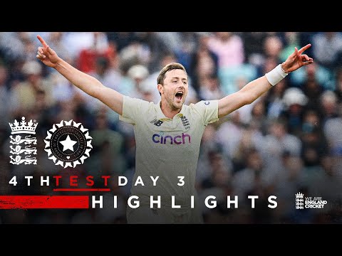 Rohit Shines for India! | England v India - Day 3 Highlights | 4th LV= Insurance Test 2021