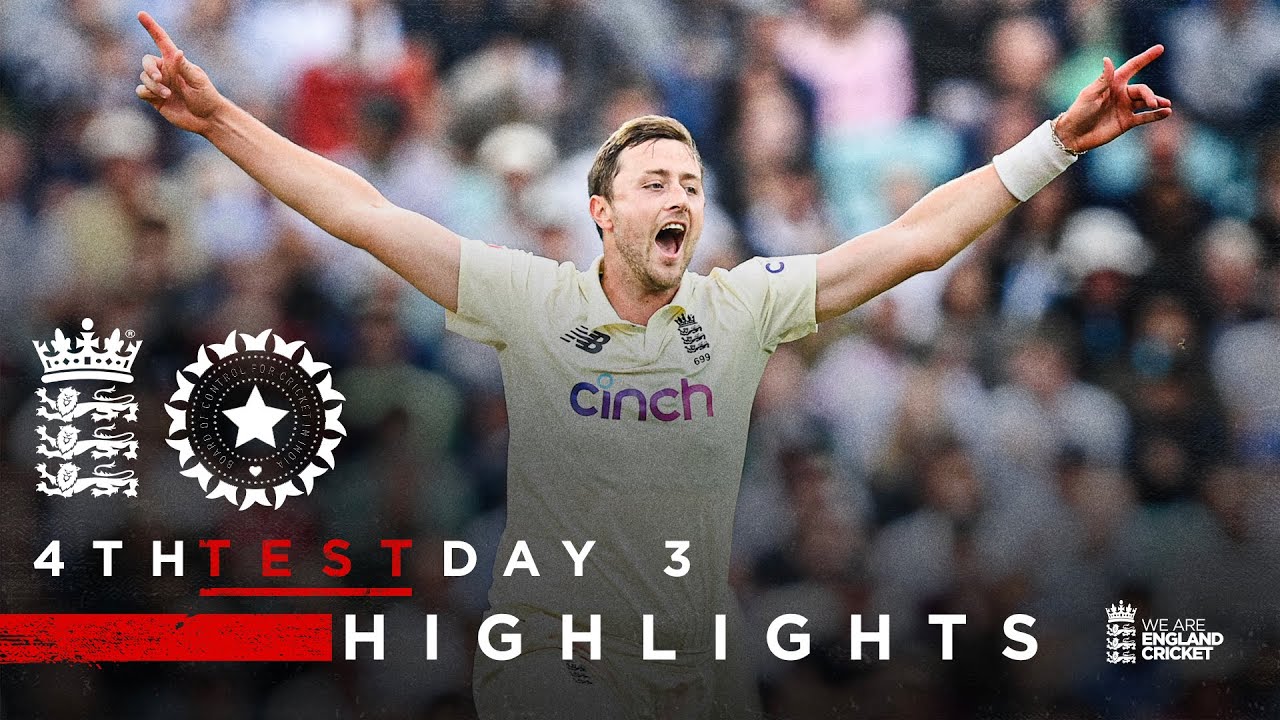 Electric Robinson On Decisive Day | England v India - Day 3 Highlights | 1st LV= Insurance Test 2021