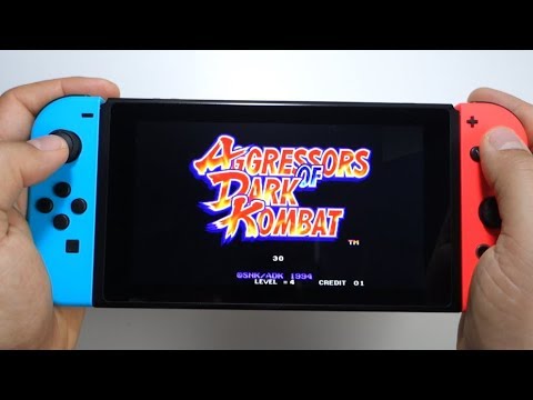 ACA NEOGEO AGGRESSORS OF DARK KOMBAT Nintendo Switch gameplay - YouTube