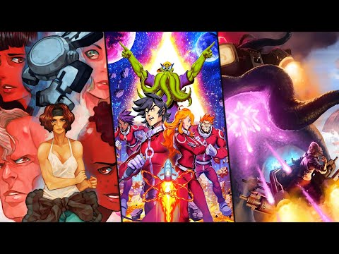 TOP 17 BEST Modern Indie Shoot 'Em Ups (SHMUPS) for PC 🕹️ | 2017 - 2023 Edition