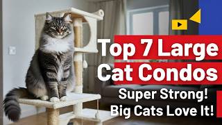 Top 7 Best Multi Level Cat Condo For Large Cats Review (Hidd