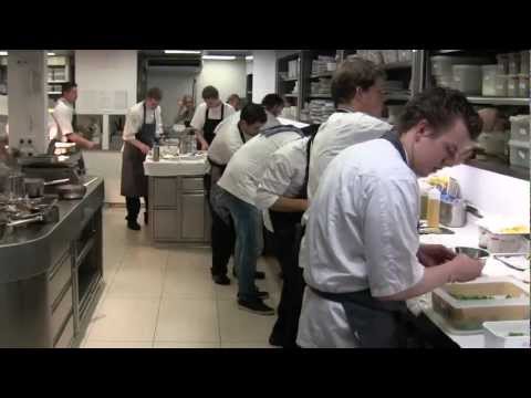 Busy at 3 Michelin star Oud Sluis