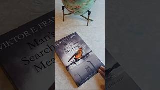 Man's search for meaning by Viktor Frank #manssearchformeaning #viktorfrankl #philosophyoflife #book