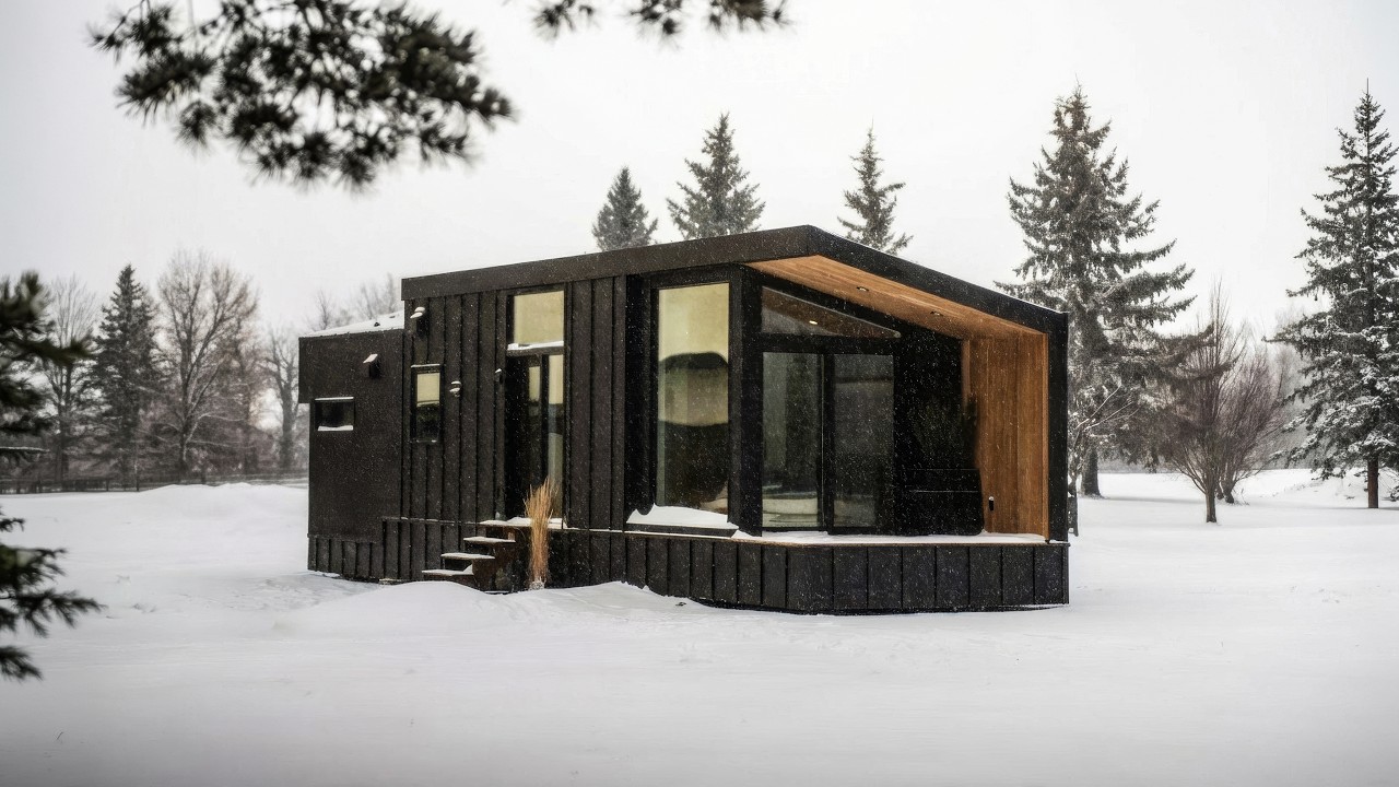 This 400sqft Tiny Home is PURE LUXURY