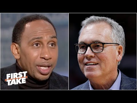斯蒂芬-A.迴應邁克-德安東尼加盟籃網隊教練組|First Take (Stephen A. reacts to Mike D’Antoni joining the Nets' coaching staff | First Take)