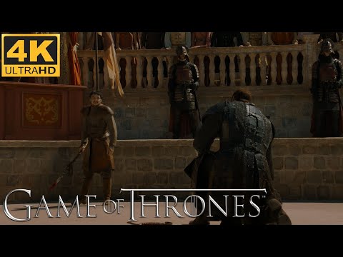 Game of Thrones S04E08 / Oberyn Martell vs The Mountain / Oberyn Martell faces Gregor Clegane / 4K
