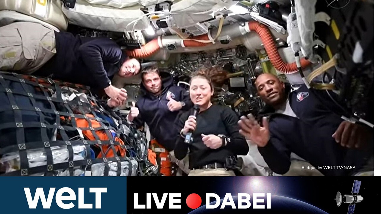 LIVE: Heikles Finale einer historischen Mission – WELT-Sondersendung zur Landung der „Artemis 2“