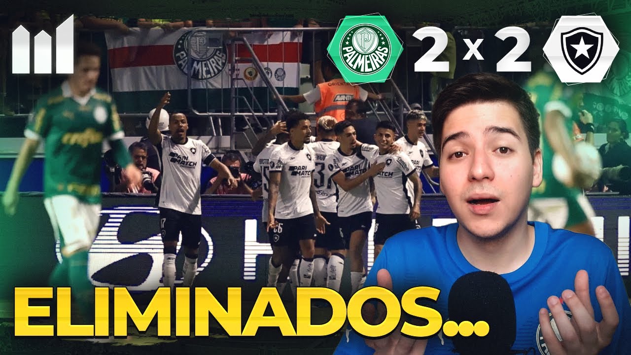 ROTEIRO CRUEL. Palmeiras 2x2 Botafogo | ANÁLISE PÓS-JOGO