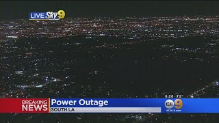 Thousands Without Power In South LA