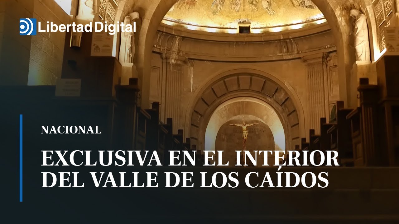 Libertad Digital entra en exclusiva al interior del Valle de los Caídos antes de su cierre