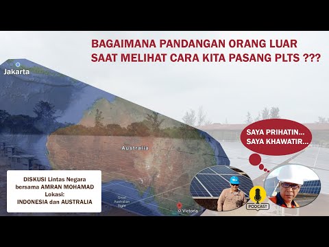 PLTS di INDONESIA - Podcast Bersama Amran Mohamad
