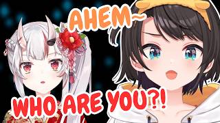 Subaru Ran Into Ayame...and Followed Her...