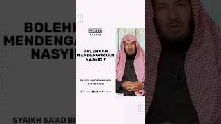 Download lagu Hukum Mendengarkan Nasyid - Syaikh Saad Asy-Syatsri #nasyid mp3