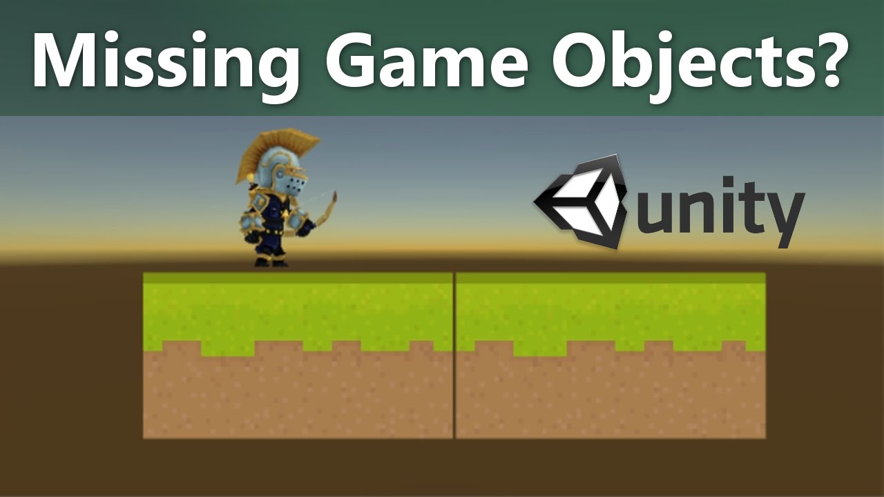 Game Objects Don't Appear in Game View or on Camera | Unity 2D 5.4
