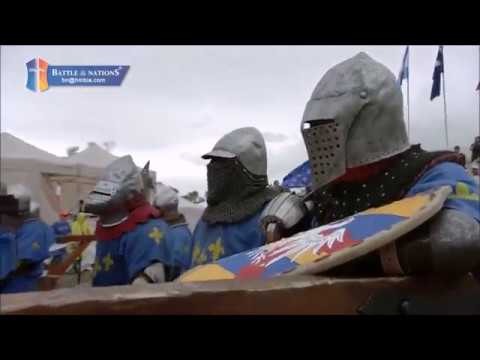 Battle of the Nations 2018 - France vs Angleterre - 21 vs 21 - Groupe A