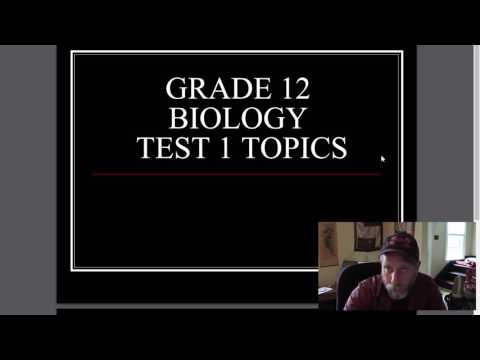 GR 12 Welcome to Grade 12 Biology (Science Video Tutorial)