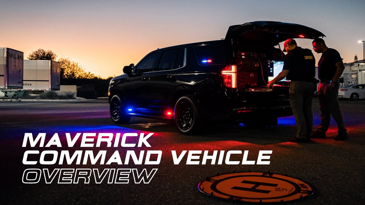 MAVERICK Overview - FLYMOTION Mobile Drone Command Vehicle