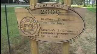 preview picture of video 'Georgia Governor's Agricultural Environmental Stewardship Award Finalists - Bradbury Farms'