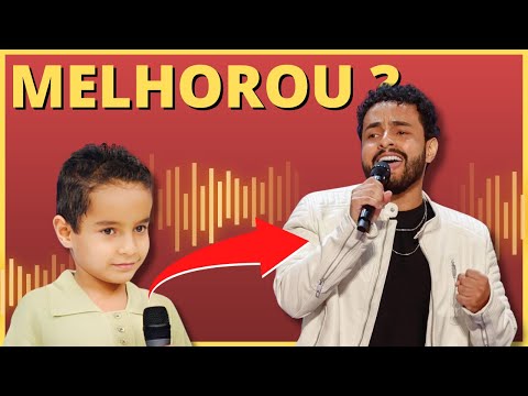 GABRIEL HENRIQUE - EVOLUÇÃO DA VOZ (2003 - 2023)