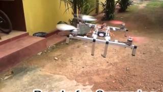 preview picture of video 'Air Borne Surveying Machine - H Quadrocopter (Ruhuna E-Fac, Sri Lanka)'