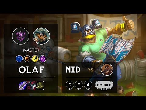 Olaf Mid vs Viktor - EUW Master Patch 10.13