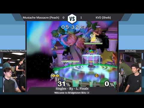 Melee Singles Pool B3 - Losers Finals - Mustache Massacre vs KVD