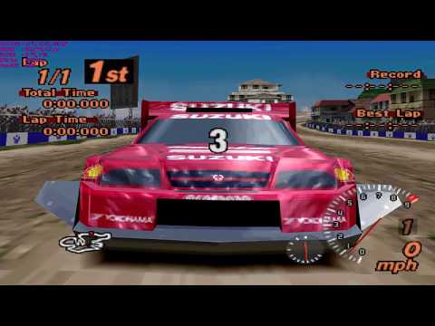 Gran Turismo 2 Walkthrough Part 106 - "Rally Events: Tahiti Maze #1"