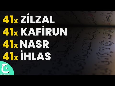 41 Zilzal Kafirun Nasr İhlas Sureleri (Büyük Mucize) Fazileti, Evlenmek ve Zenginlik ne istersen