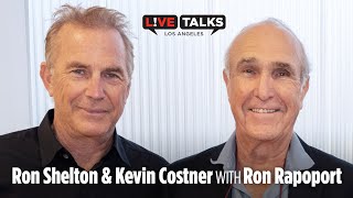 Ron Shelton & Kevin Costner in conversation with Ron Rapoport at Live Talks Los Angeles