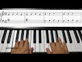 Are You Sleeping - Piano Lesson Made Easy Level 3 (With Score)