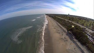 preview picture of video 'Hightower Beach Park Satellite Beach Florida Blade 350 QX Drone Video'