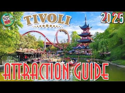Tivoli Gardens RIDES & ATTRACTIONS - Incredible Historic Theme Park in Copenhagen, DENMARK - 2025