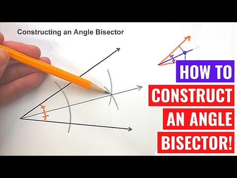 Constructing an Angle Bisector