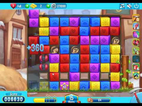 Pet Rescue Saga level 221 no boosters 😈 ►TOBIAS DEAMON◄