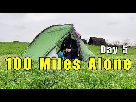 HIKING THE SOUTH DOWNS WAY - Day 5 | Truleigh Hill YHA to Kingston Near Lewes | 100 Miles Alone