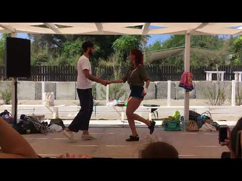 Shag lesson recap - Gosia Aniolkowska & Matteo De Stefano @ Policoro in Swing '17