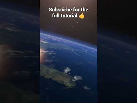 Recreating universal studios intro in blender