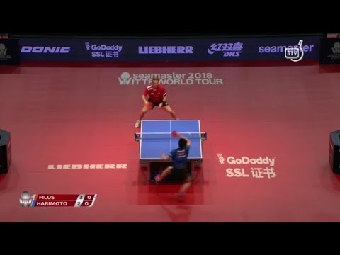 Harimoto Tomokazu vs Ruwen Filus (German Open 2018)