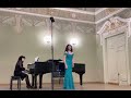 Johannes Brahms "Regenlied”  Op. 59 No. 3 - Elene Tskitishvili