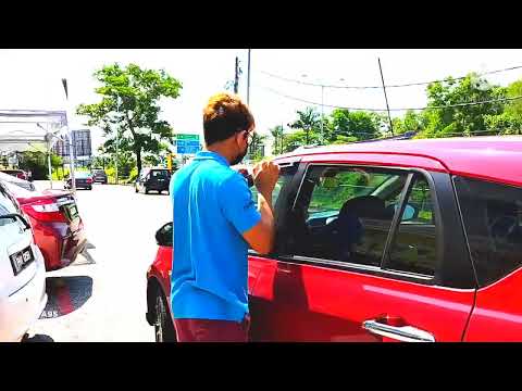 PERODUA MYVI 2022 1.5AV. PASANG GEAR UP  DOOR VISOR