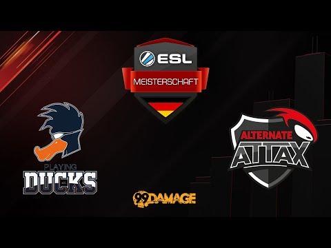 CS:GO - Playing Ducks vs. ALTERNATE aTTaX - ESL Sommermeisterschaft 2018 - Tag 3 - Dust2