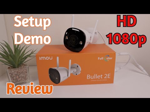Imou Bullet 2E Outdoor Security Camera How to Use Review