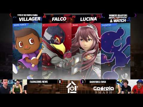Pandamonium September 2019 - Osiris/Forte Vs Newk/Faxmachine - Doubles Winners Quarters