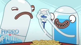 Making Noodles  HYDRO and FLUID  Funny Cartoons fo