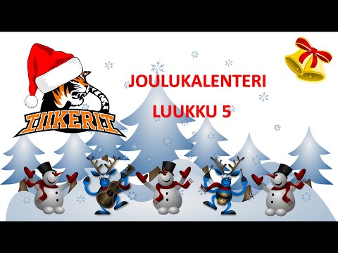 Ykkösellä sisään - Kiekko-Tiikerit -joulukalenteri 2020 - Luukku 5