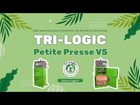 Presse à balles V5 - Compacteur polyvalent pour déchets plastiques, carton, textile et plus - Balles de 50 à 100 kg_2