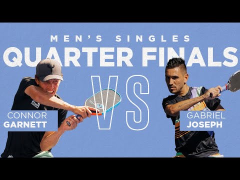 Garnett vs Joseph Quarterfinal match during the Guaranteed Rate PPA Championships