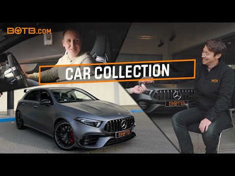 BOTB Winner Mitch Ainsworth collects his Mercedes A45S AMG!