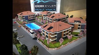 Çiçek İnşaat - Çiçek Evler Maviyaka Proje Maketi